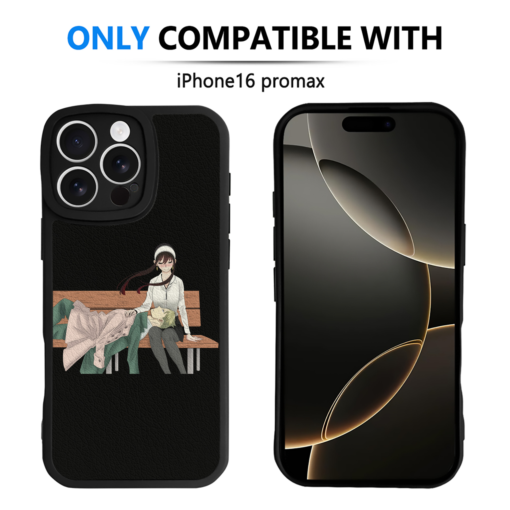 （画像用） SPY×FAMILY间谍家家酒 【iPhone 16シリーズ対応】シリコンスマホケース（レザー調） 材質：シリコン